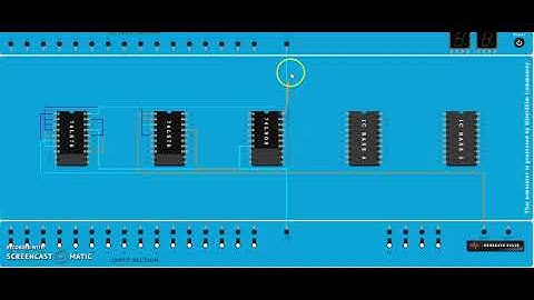 ADE Lab: Synchronous counter (mod 8,5,6) on deld sim