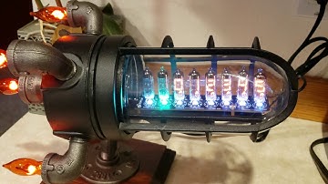 Voltage Goat IV-9 Numitron Rocket Ticker