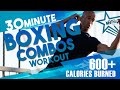 600 calories crushed  30 minute boxing workout low impact high intensity natebowerfitness