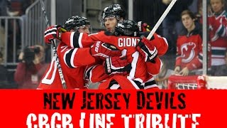 New Jersey Devils: CBGB Line Tribute