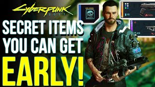 Cyberpunk 2077 - Amazing Secrets & Hidden Items You Need To Get Early! (Cyberpunk Tips & Tricks)