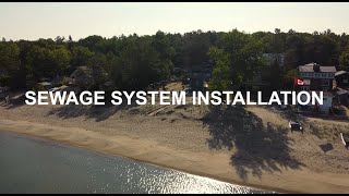 OOWA Sewage System Installation Video