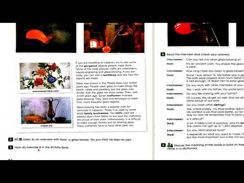 صفحة 54 و 55 انكليزي رابع اعدادي 2024