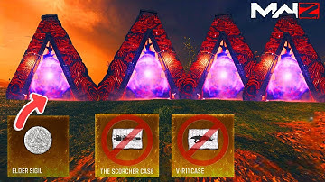 [NO VR-11/SCORCHER] All 4 DARK AETHER (Elder Sigil) SOLO [All Contracts] | MW3 ZOMBIES