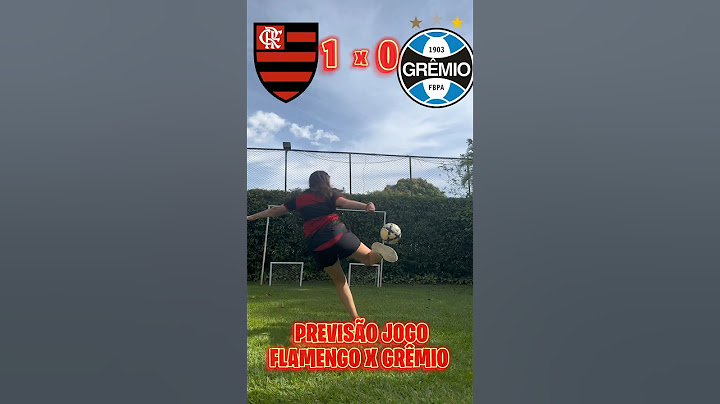 PREVISÃO DO JOGO FLAMENGO X GRÊMIO!⚽️😳