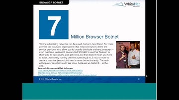 Top 10 Web Hacks of 2013 - Million Browser Botnet