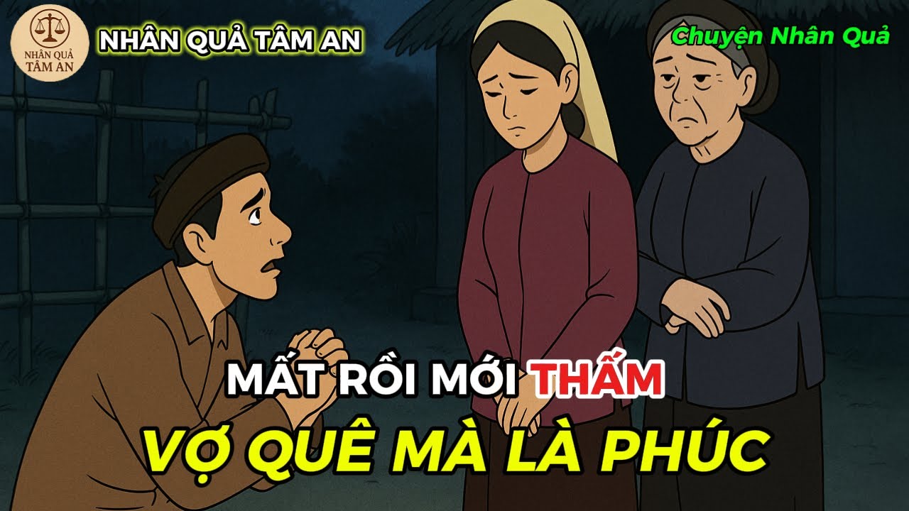 VỢ HIỀN BỊ CHỒNG CHÊ QUÊ MÙA – ĐẾN KHI SUÝT MẤT THÌ MỚI BIẾT LÀ PHÚC | Chuyện Nhân Quả