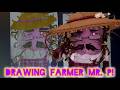 Drawing Farmer Mr. P! [Piggy Mrs. P Campaign]