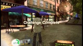 EA Skate 2: Walkthrough - Pro Challenge - Jason Dill (Alien Workshop Part 2/3)