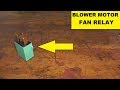 Blower Motor Fan Relay Testing and Replacement