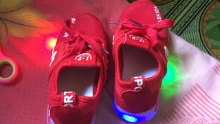 RACUN SHOPEE SEPATU LAMPU ANAK CHARACTER LED IMPORT | LINK TOKO CEK DI KOMENTAR #shorts