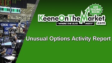 Unusual Options Activity Trading Video Recap 2.9.2012