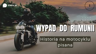 Trip to Romania. History written on a motorcycle