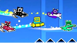 GEOMETRY DASH RACE MODE (Multiplayer) screenshot 5