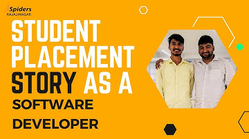 MY PLACEMENT JOURNEY AS A SOFTWARE DEVELOPER | JSPIDERS RAJAJINAGAR