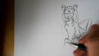 Speed Drawing Tsuyu Asui My Hero Academia