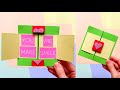 Scrapbook Locked Card | DIY How To Scrapbook Ideas &amp; Inspiration | Card making ideas