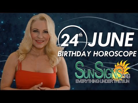 June 24 Zodiac Horoscope Birthday Personality Sunsigns Org