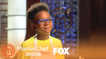 Aaron Presents His Ethiopian Lamb Loin Dish | Season 7 Ep. 13 | MASTERCHEF JUNIOR