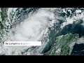En vídeo: así se ve el poderoso huracán Milton en el Golfo de México