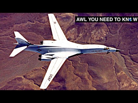 Бейне: B-1B Lancer бомбалаушы