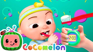 Brush Your Teeth Song Brush Along Version Cocomelon Moonbug Kids - Color Time