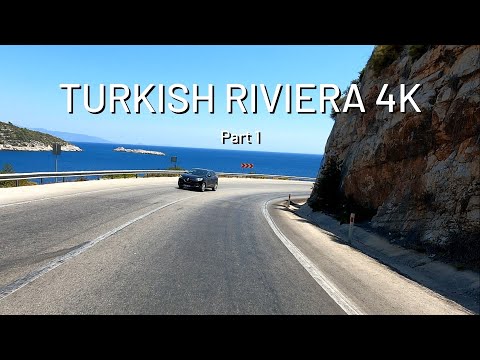 Turkish Riviera 4K Part 1 - Finike - Demre Scenic Drive