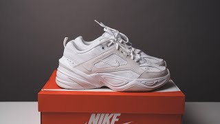 Nike M2K Tekno in Cream/White 