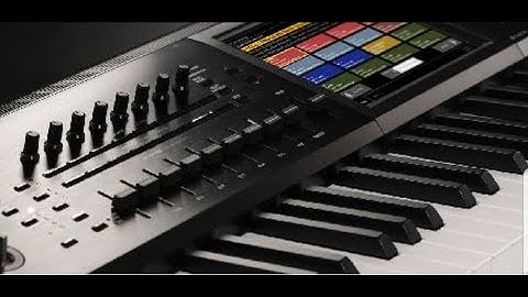 Korg Kronos: Intro to sequencing - preset drums