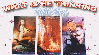 🌺WHAT IS HE THINKING RIGHT NOW🌺TAROT🌺PICK A CARD🌺ALL SIIGNS🌺