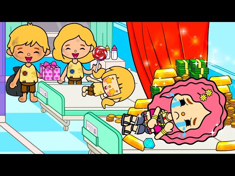 Poor But Happy And Rich But Sad | Toca Love Story | Toca Boca Life World | Toca Animation