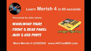 MERISH 4 Backing Track Player - Whirlwind Tour by John Ialuna
