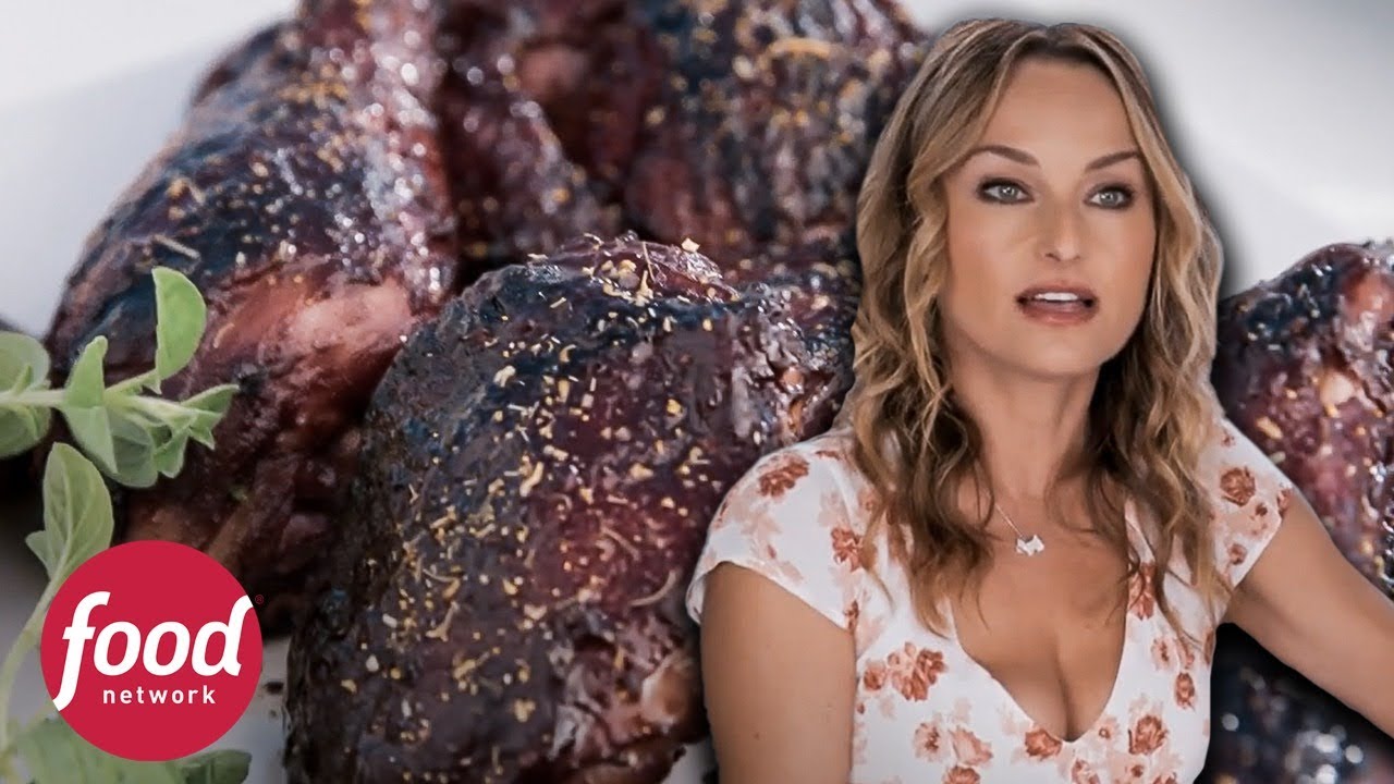 Receitas para fazer um delicioso frango com saladas originais | Giada na Praia | Food Network Brasil