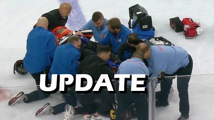 Referee Stretchered Off After Bizarre Collision