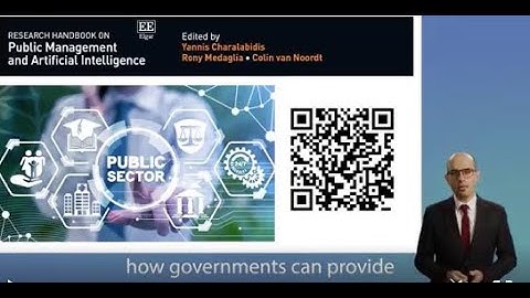 Edward Elgar Publishing - Research Handbook on Public Management and Artificial Intelligence.