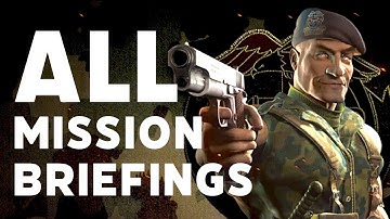 Commandos Behind Enemy Lines BRIEFINGS