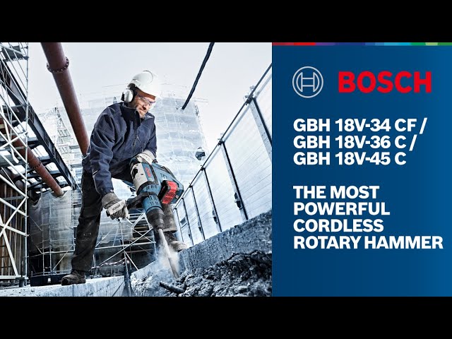 Bosch Professional B088P2R5T4 GBH 18V-34 CF Couleur Size 