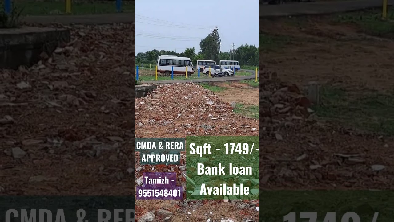 New Cmda Approved plot at Perungavoor