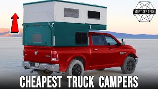 9 Pop-Top Truck Campers with the Lightest Weight and Lowest Price