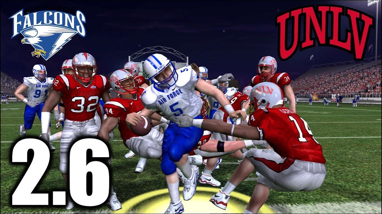 Air Force at UNLV | NCAA Football 06 Air Force Falcons Dynasty | S2:E6