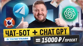 :    -   +15 000  ! ChatGPT + Telegram.  