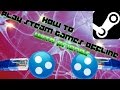 how to play a steam game offline