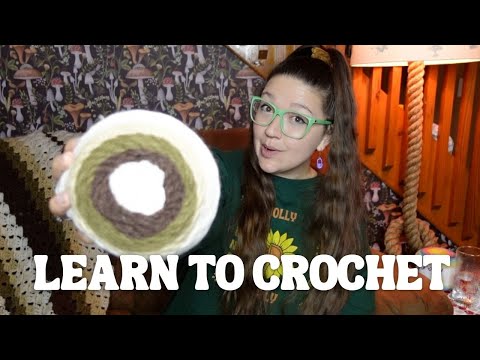 Easiest crochet tutorial EVER! How to crochet for beginners ~ how to single crochet 🧶