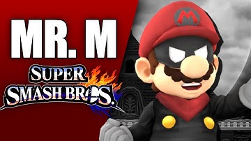 MR. M IN SUPER SMASH BROS! (Smash 4 Wii U Mod Skin Showcase) – Aaronitmar