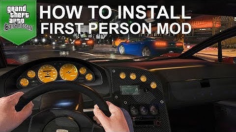 GTA SA | How To Install First Person Mods | Easy Tutorial |