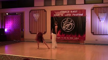 Kadu & Larissa - Show at 2nd Middle East Zouk & Latin Dance Festival