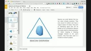 How Museums can use Bluetooth Beacons - A Webinar