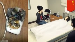 Mobile phone battery explosion: Girl’s phone explodes in her face while talking - TomoNews