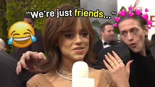 Percy in Jenna Ortega's Friend Zone for 2 minutes straight