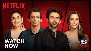 Humour Bhi, Horror Bhi Kartik, Vidya, Triptii The Great Indian Kapil Show Netflix